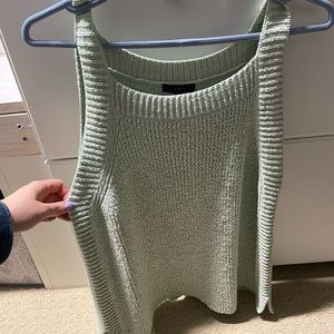 J crew sweater tank